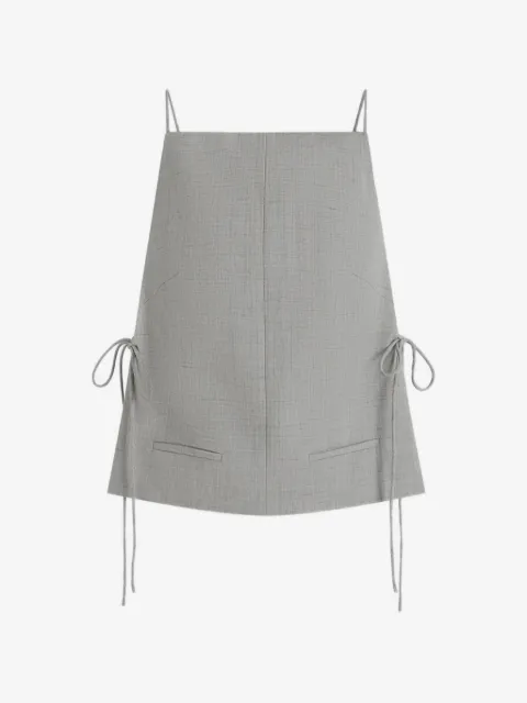 St. Agni square-neck top