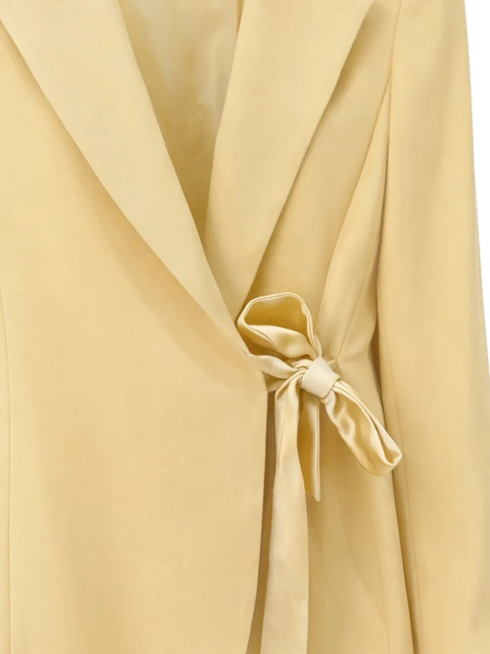Marella Satijnen blazer Geel