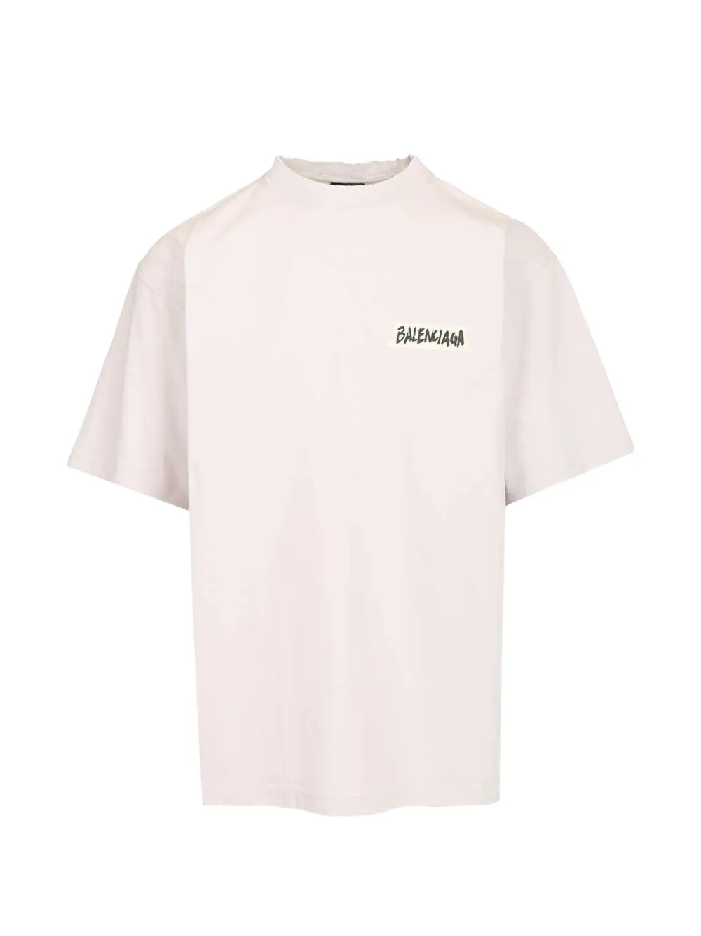 Balenciaga Masking Tape printed T-shirt - Toni neutri