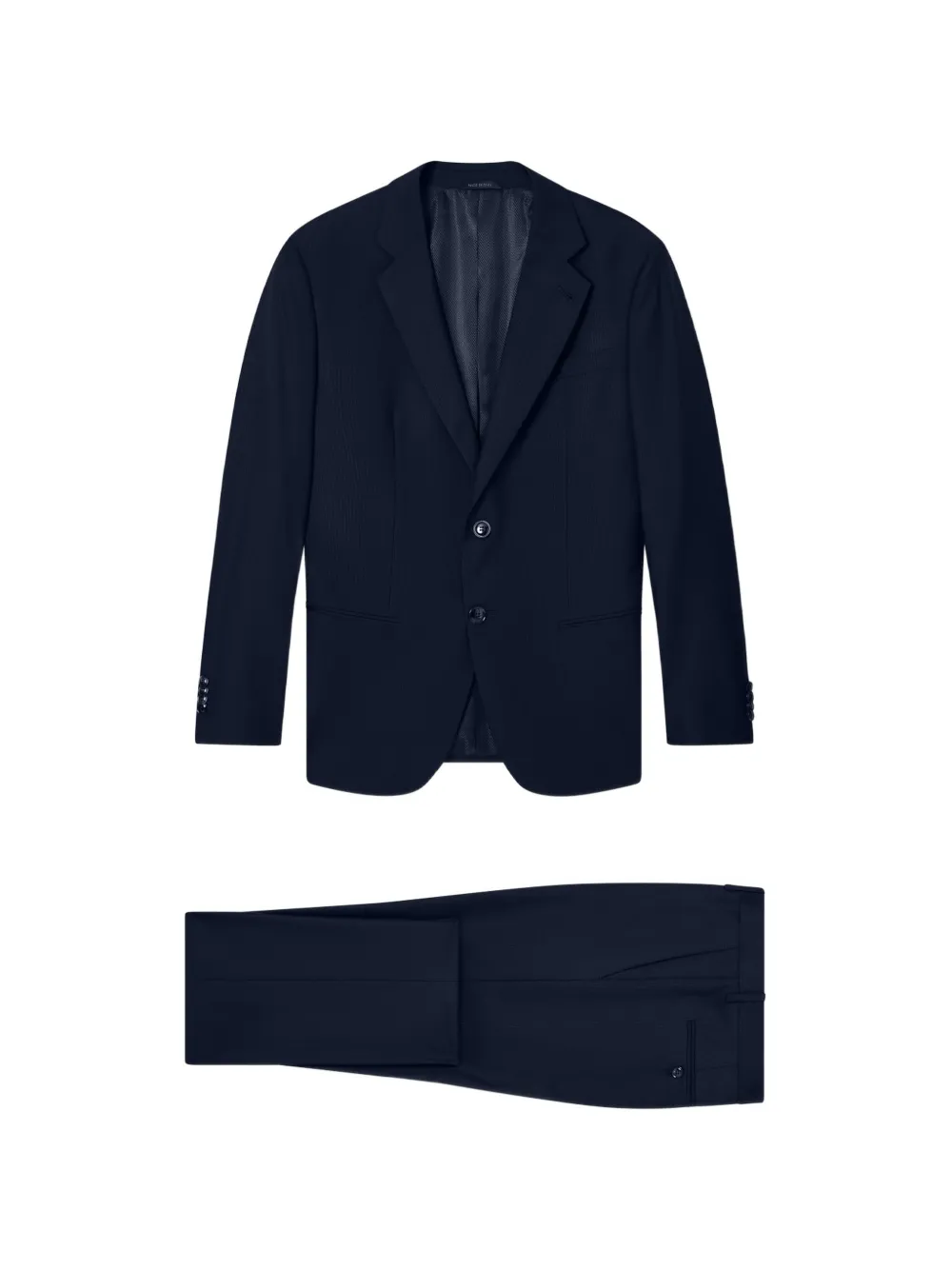 Giorgio Armani single-breasted suit - Blu