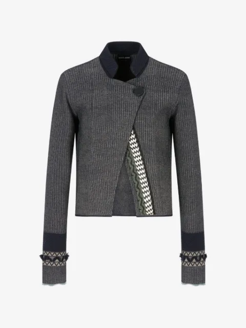 Giorgio Armani button patterned jacket