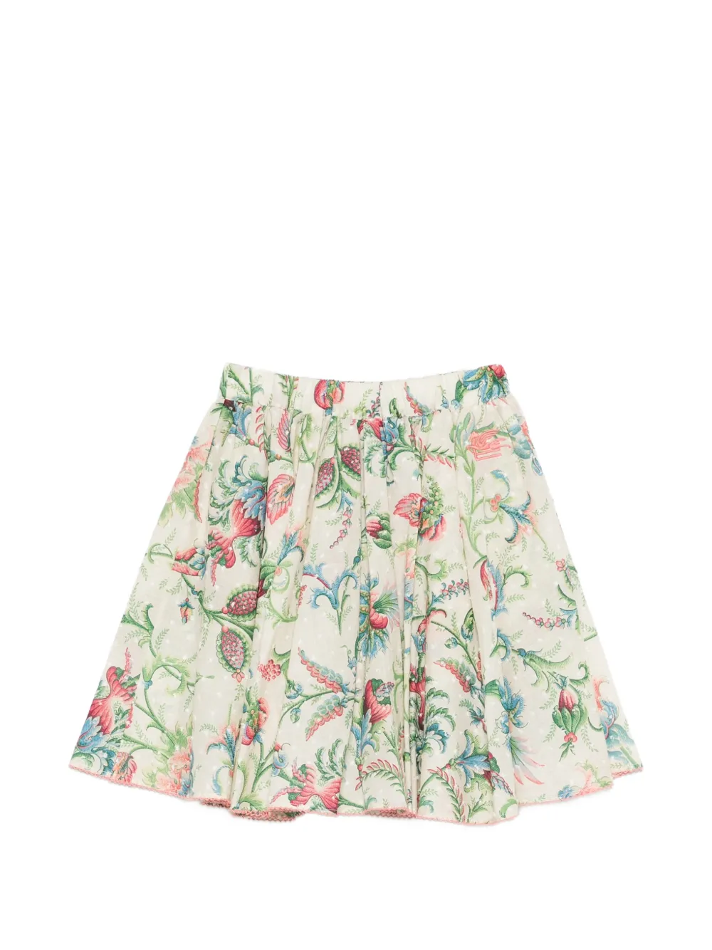 ETRO KIDS Shorts met bloemenprint Beige