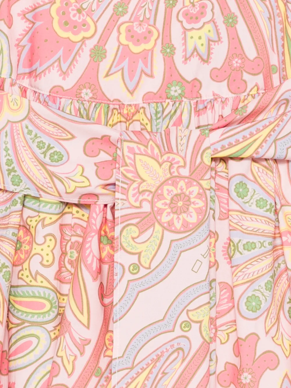 ETRO KIDS Jurk met paisley-print Roze