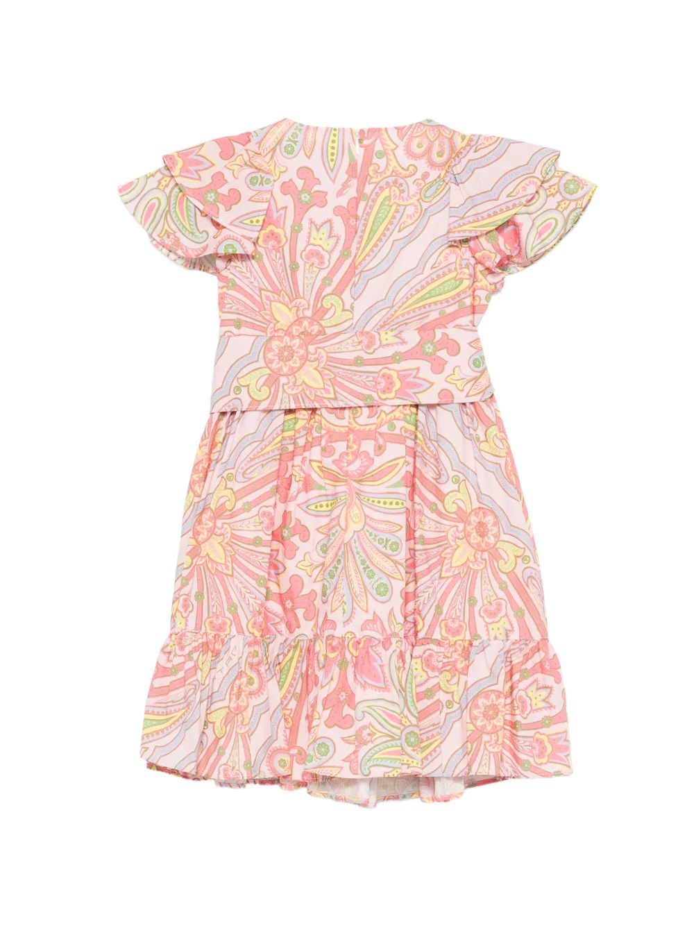 ETRO KIDS Jurk met paisley-print Roze