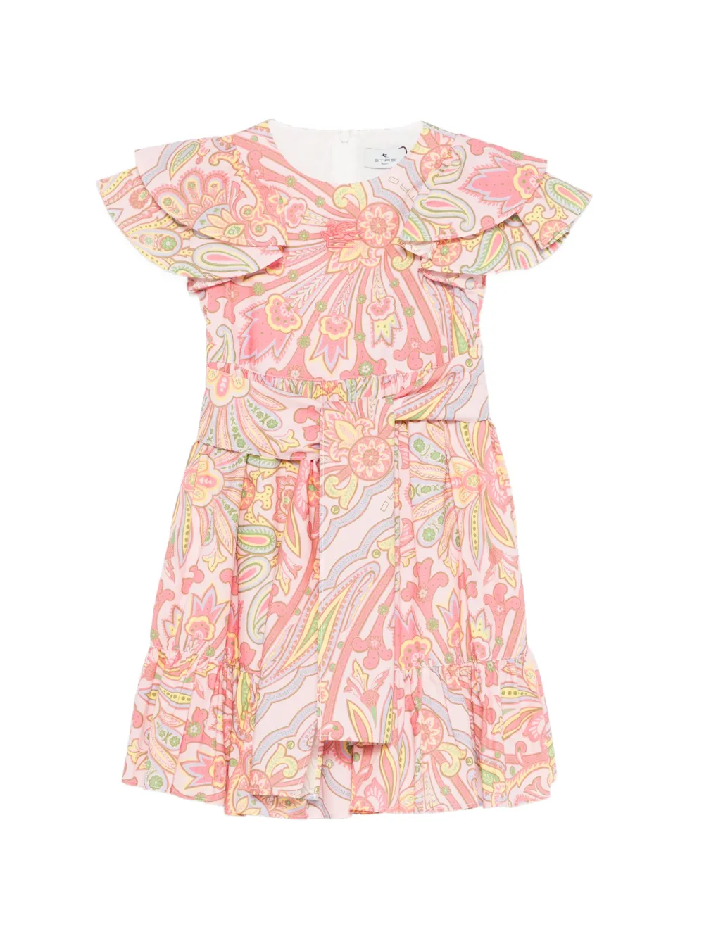 ETRO KIDS paisley-print dress - Rosa