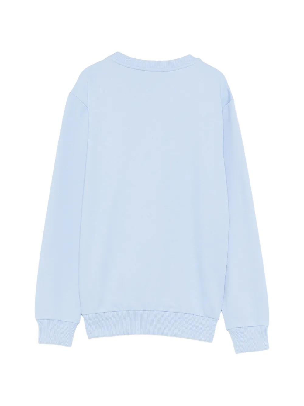  Balmain Kids Pull à Logo Imprimé - Bleu 