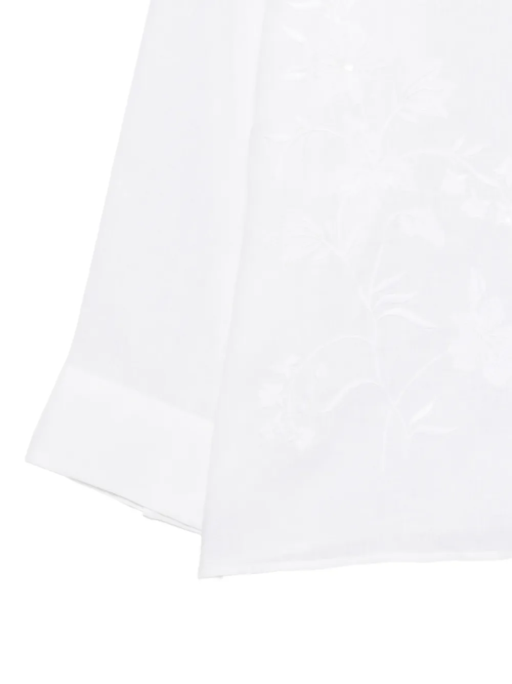 Eleventy Overhemd met bloemenprint Wit