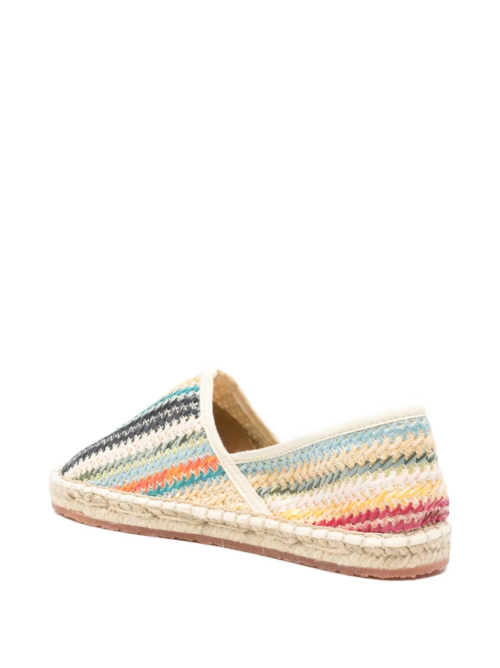 Superga 3009 striped espadrilles Beige