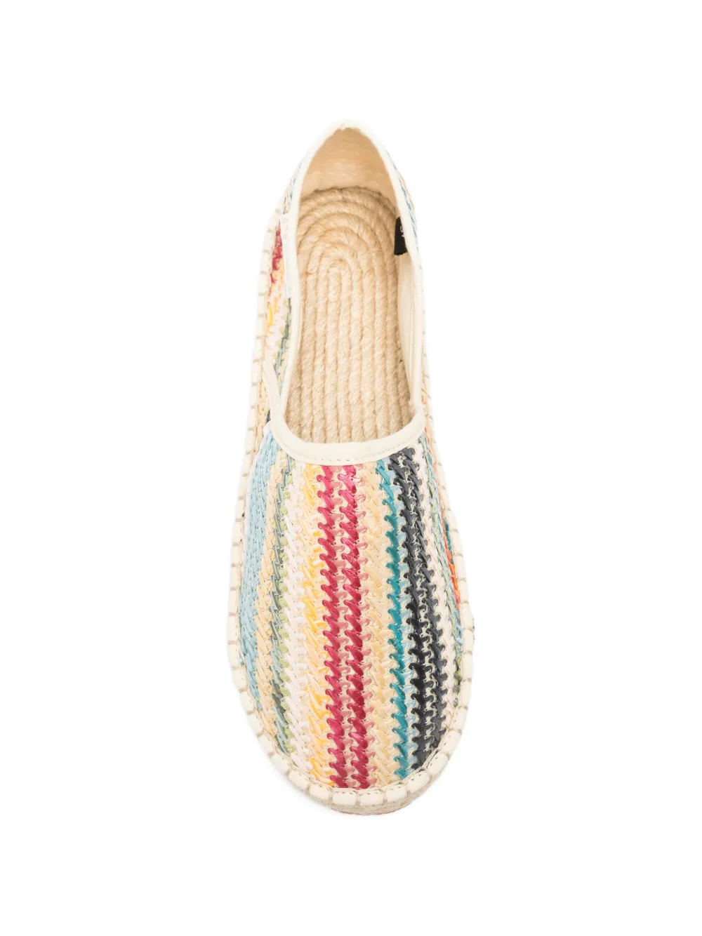 Superga 3009 striped espadrilles Beige
