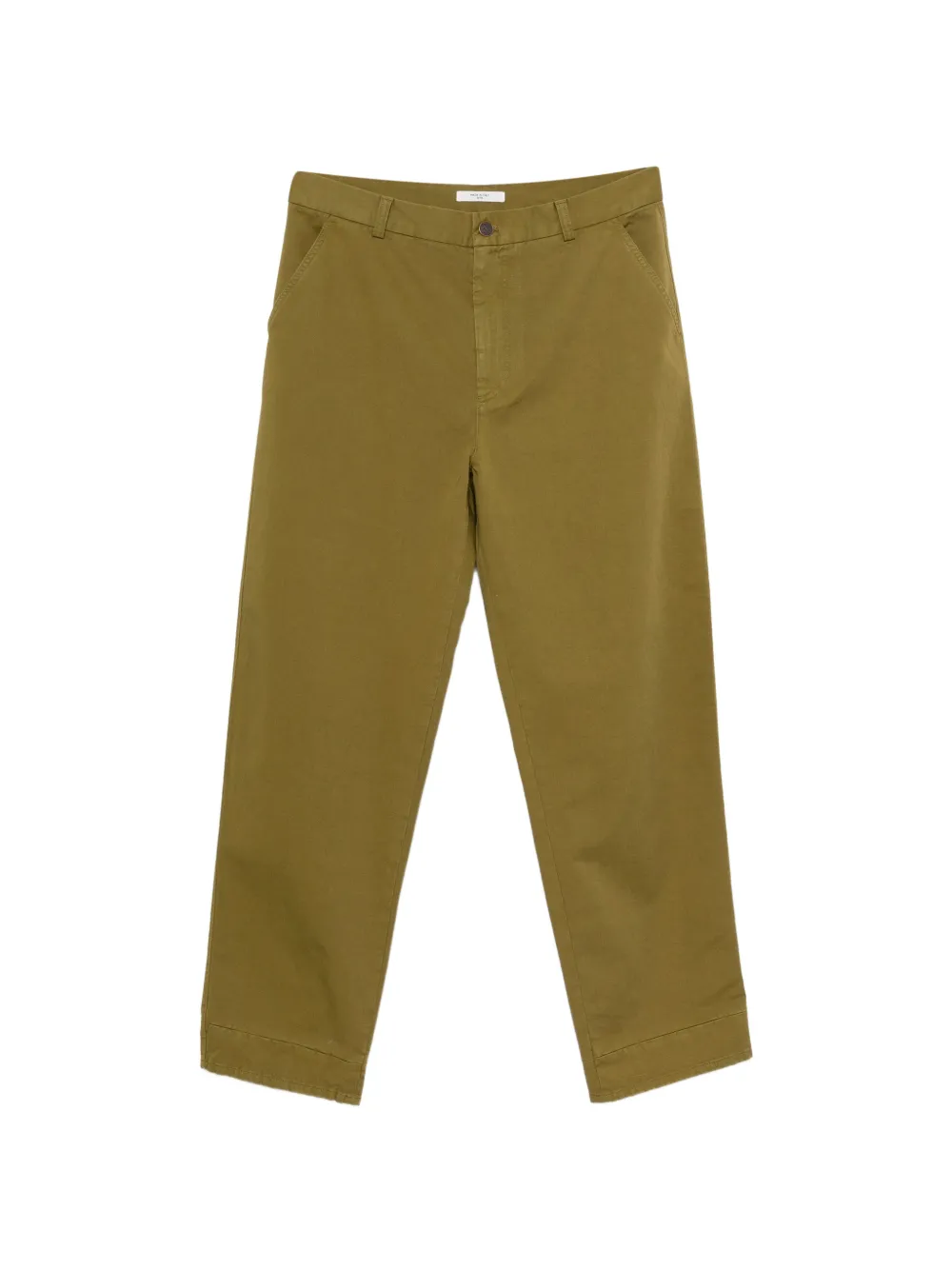 Cellar Door Fadi belt-loops trousers - Verde