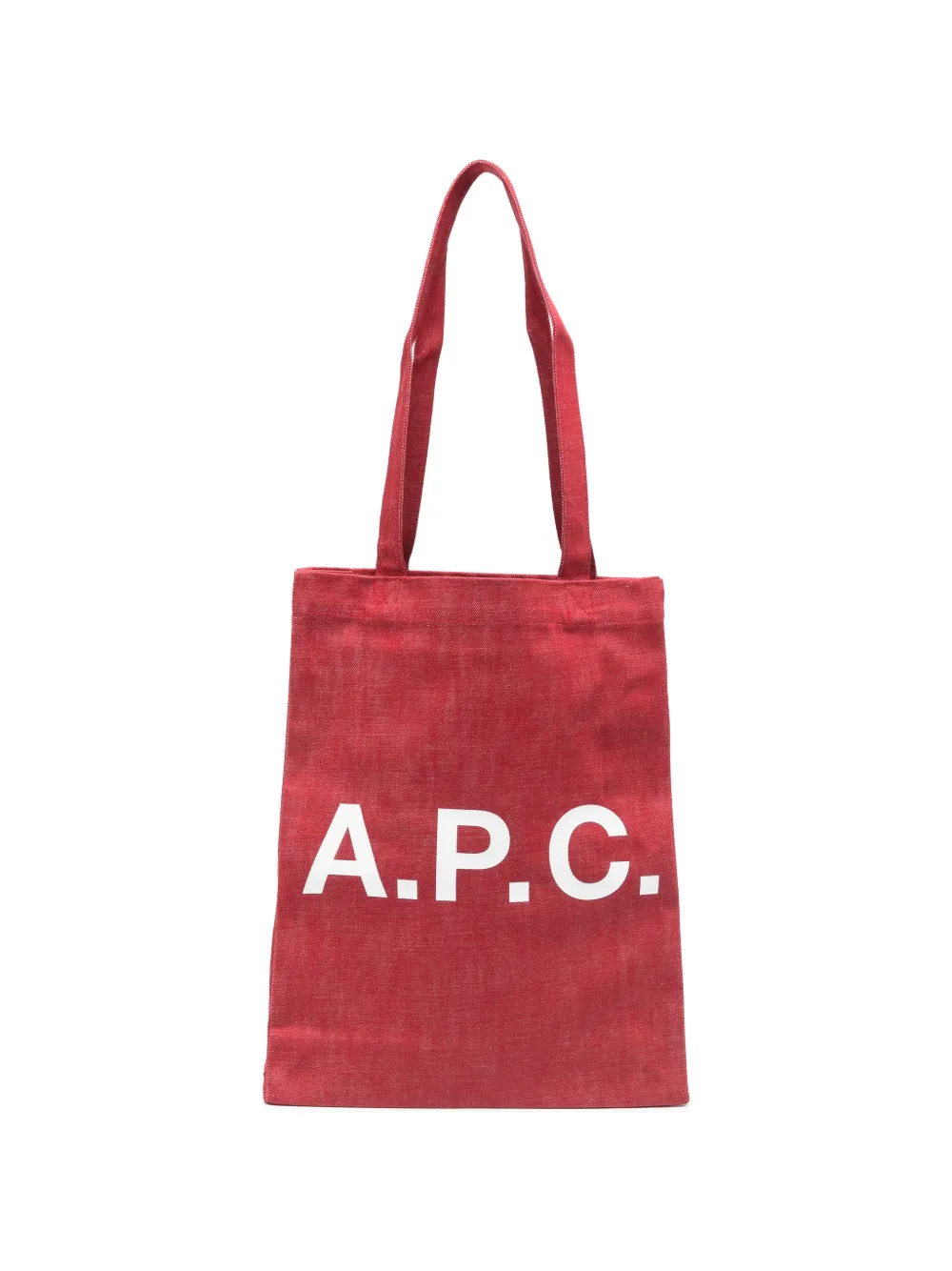 A.P.C. Lou tote bag - Rosso