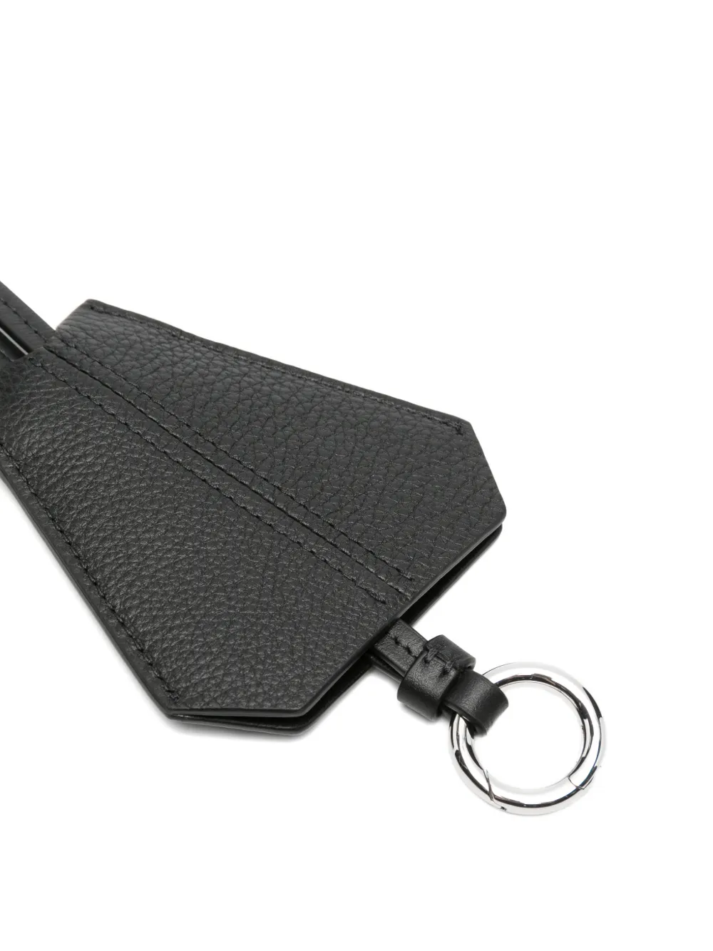 Maison Margiela Sleutelhanger met textuur Zwart