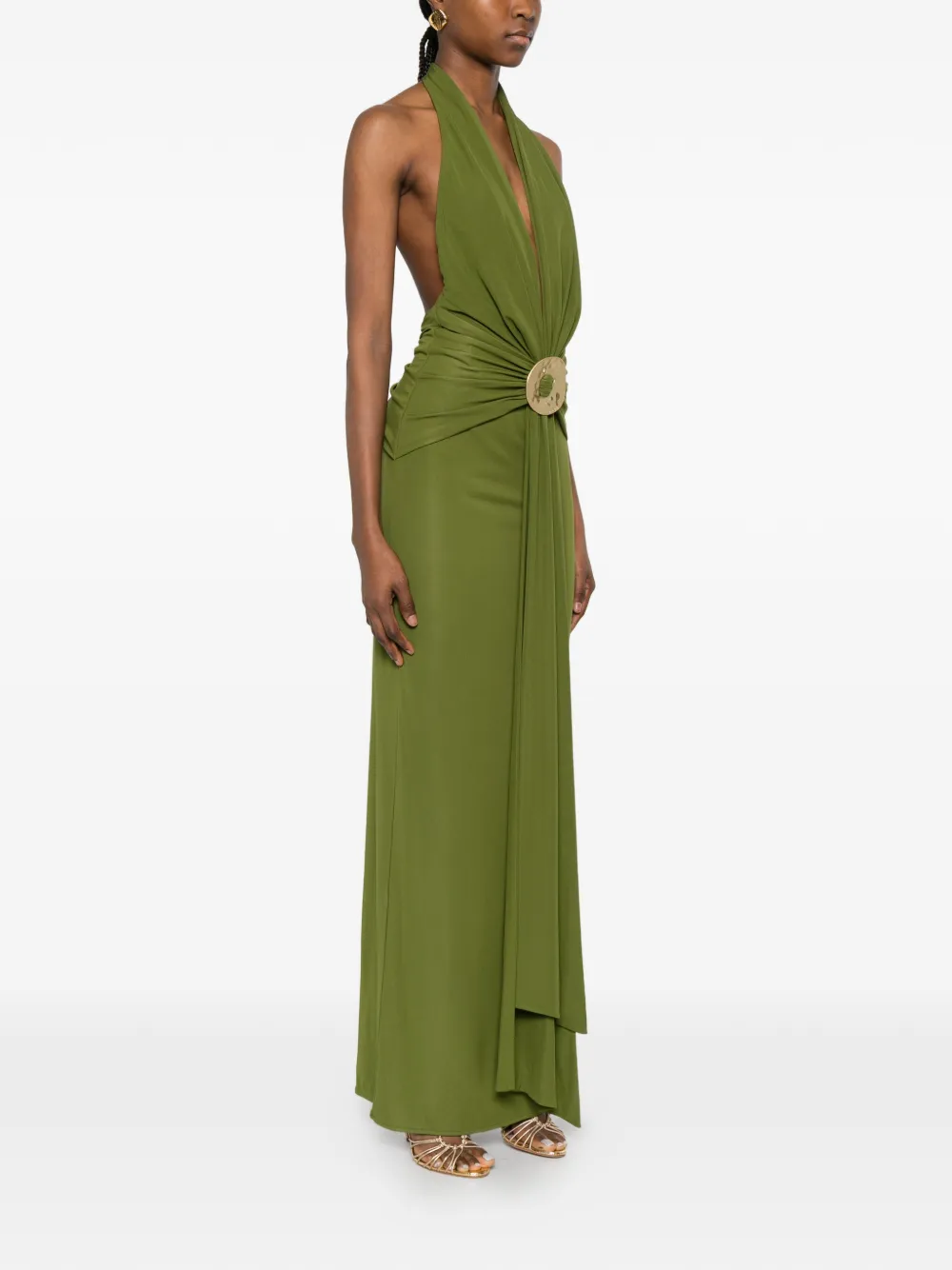 Cult Gaia Chii maxi-jurk Groen