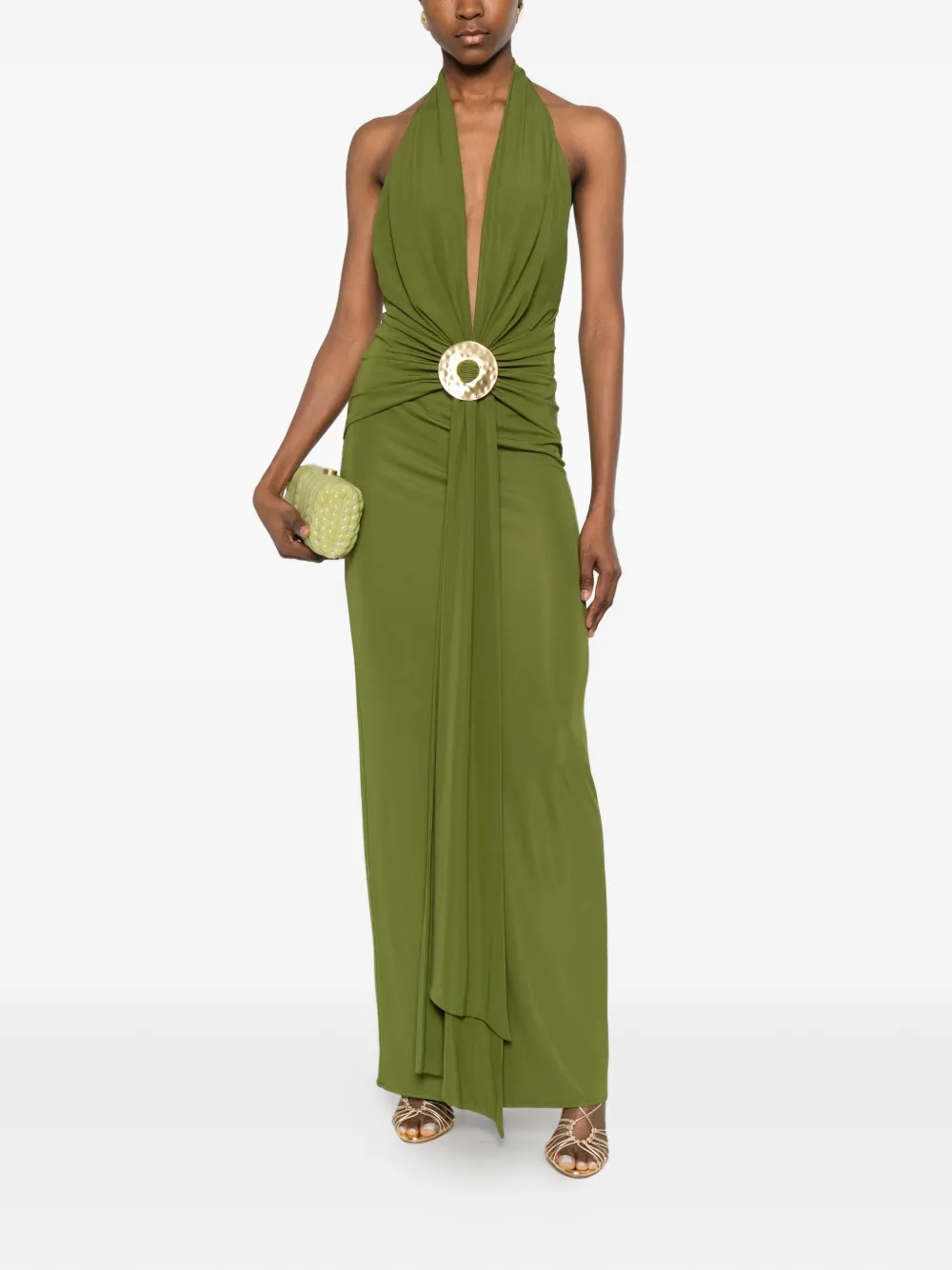 Cult Gaia Chii maxi-jurk Groen