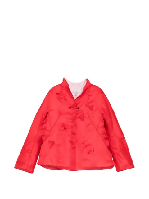 SHIATZY CHEN oganza embroidered jacket two-piece set