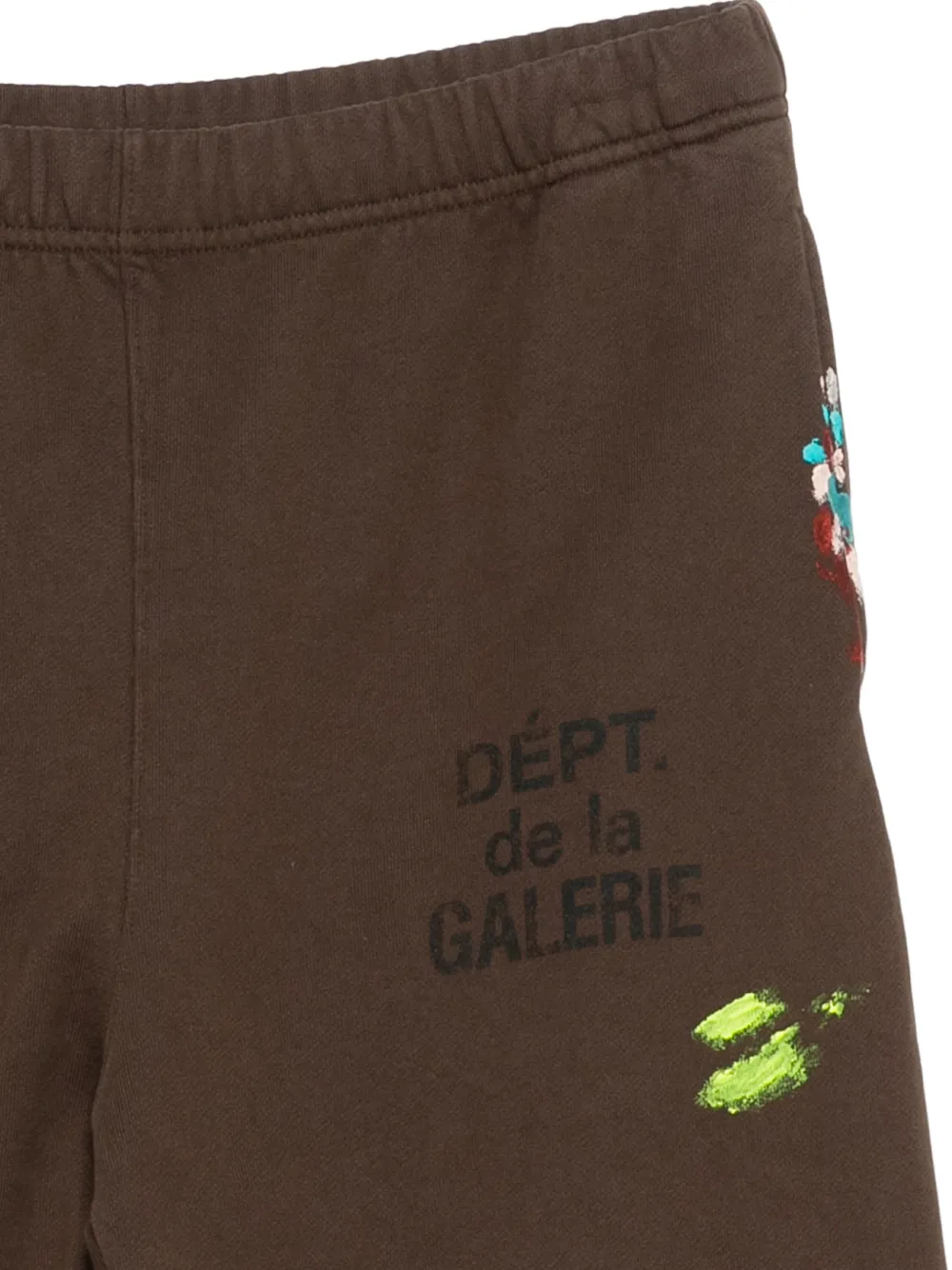 GALLERY DEPT. Gd French trainingsbroek met logo Bruin