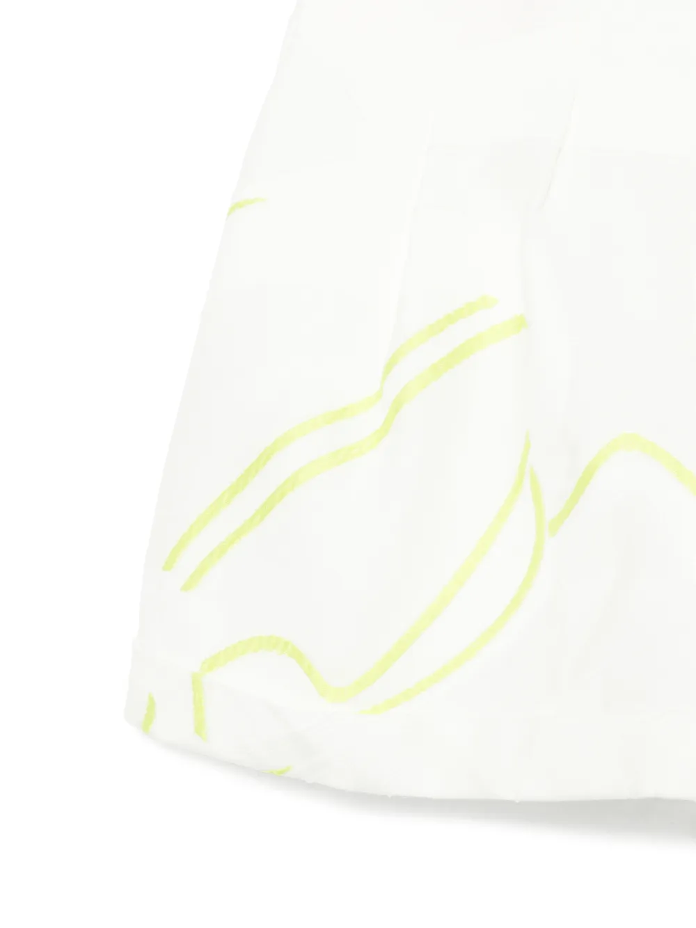 SHIATZY CHEN Lichtgewicht shorts met jacquard Wit