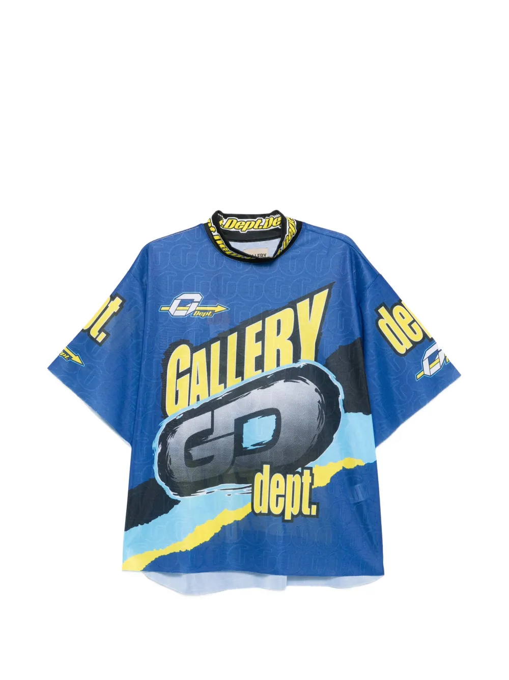 GALLERY DEPT. graphic-print crew-neck T-shirt - Blu