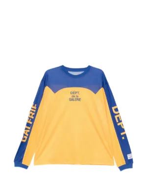 GALLERY DEPT. logo-print long-sleeve T-shirt | Orange | FARFETCH ZA