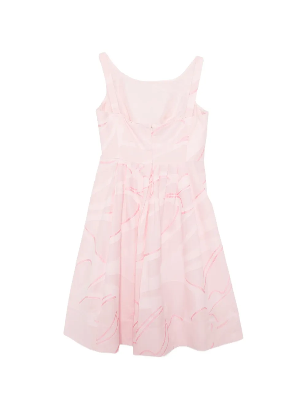 SHIATZY CHEN Lichgewicht jurk met jacquard Roze