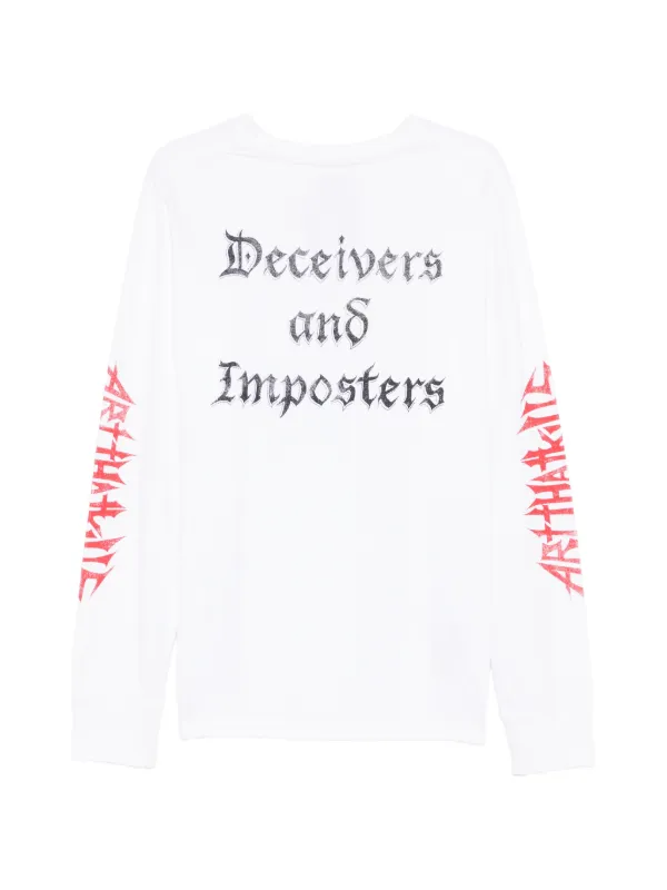 GALLERY DEPT. graphic-print long-sleeve T-shirt | White | FARFETCH