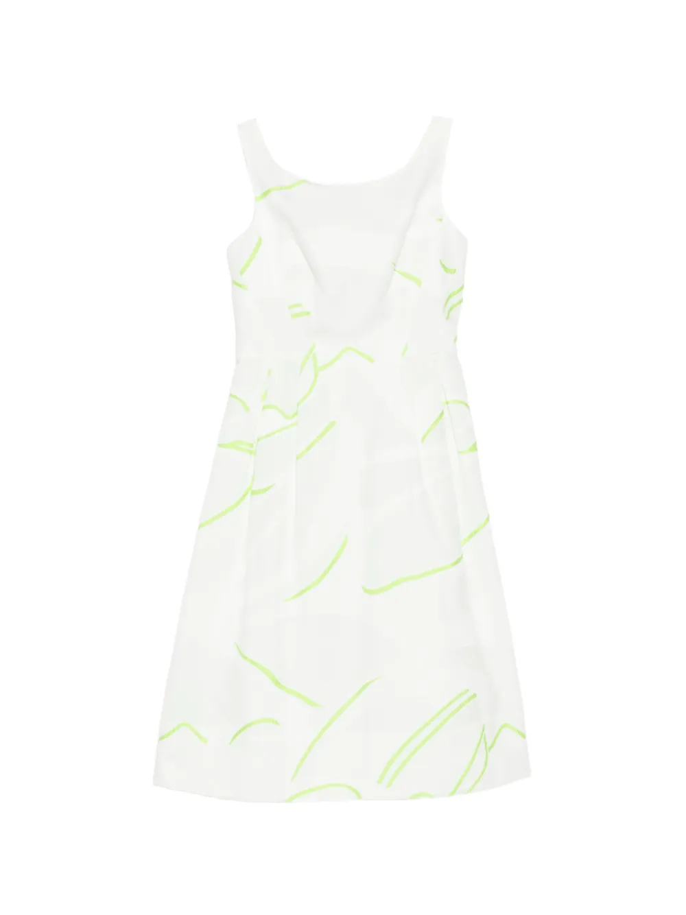 SHIATZY CHEN Midikleid aus Jacquard - Weiß