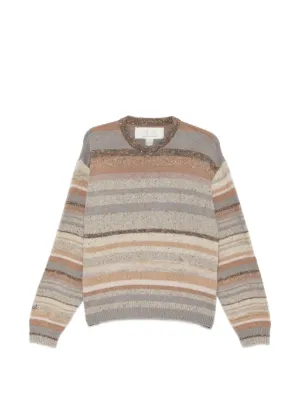Namacheko Teddy Crewneck Sweater | Neutrals | FARFETCH JO