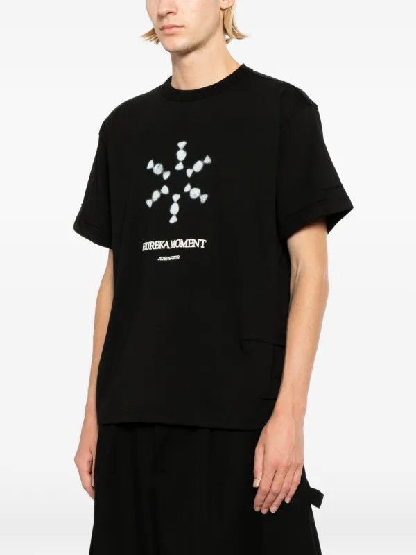 Ader Error グラフィック Tシャツ | ブラック | FARFETCH JP