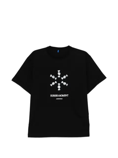 Ader Error graphic-print slashed T-shirt
