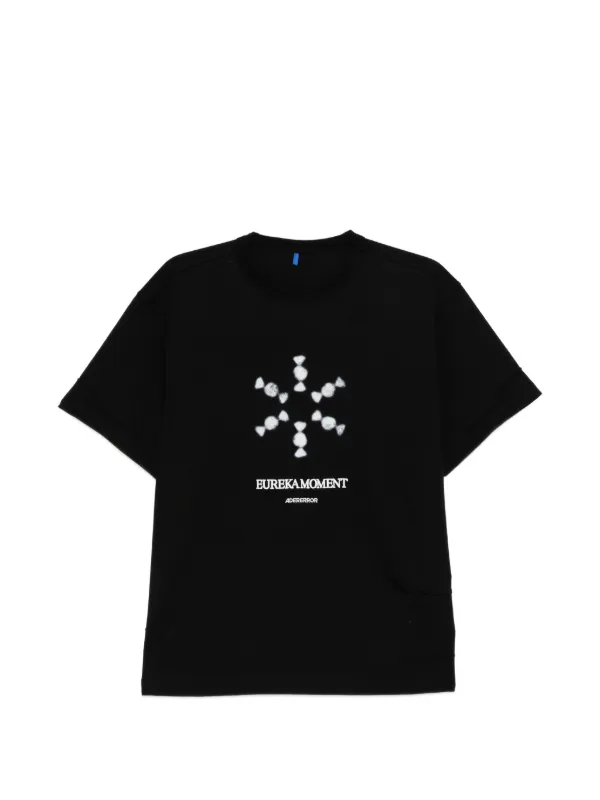 Ader Error AA ロゴ プリント Tシャツ ブラック Ader Error グラフィック Tシャツ | ブラック | FARFETCH JP