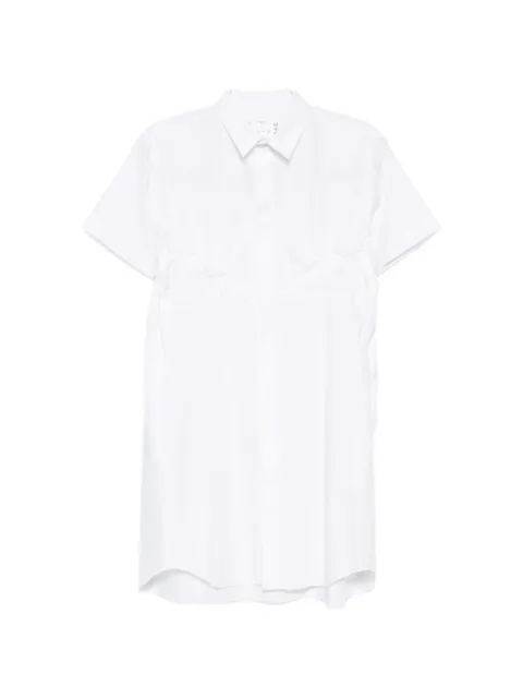sacai poplin dress