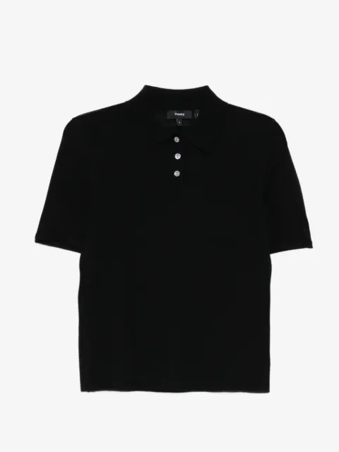 Theory playera tipo polo manga corta