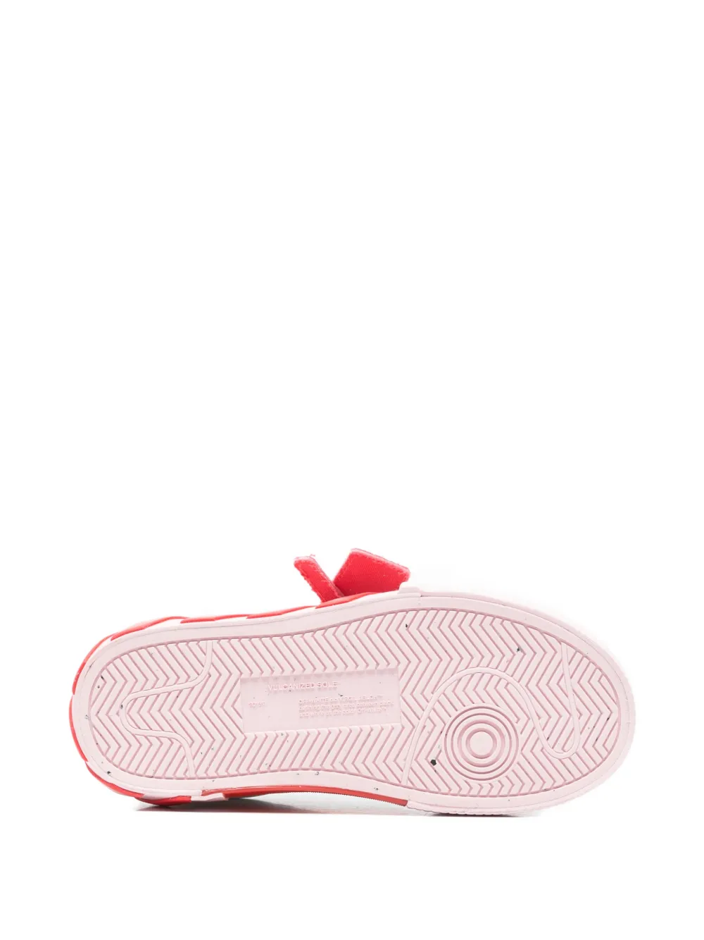 Off-White Kids Vulc leather sneakers Wit