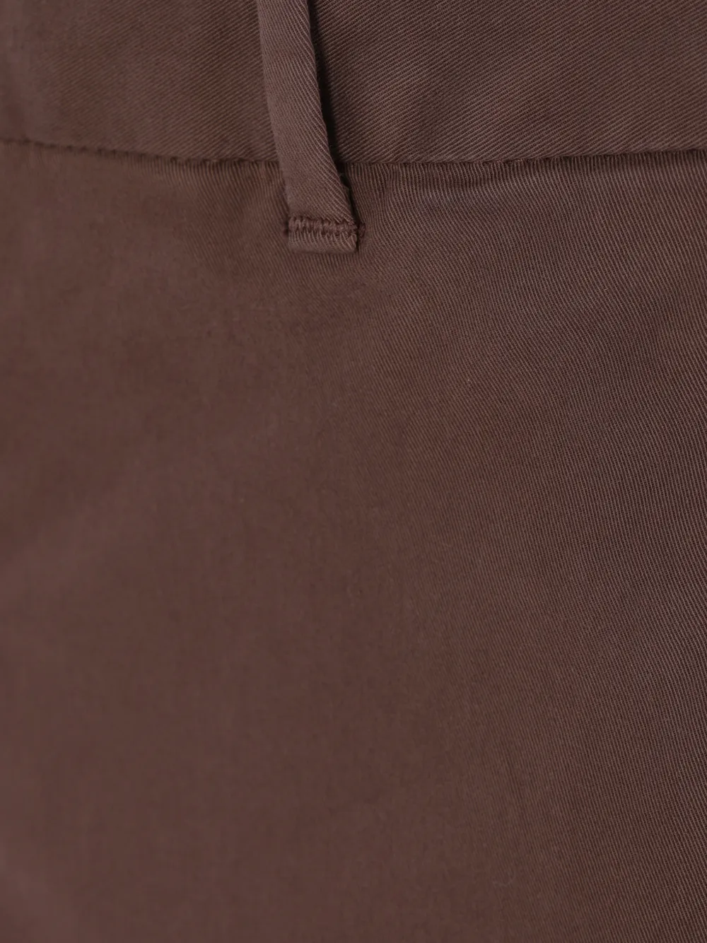 Incotex Broek met elastische tailleband Bruin