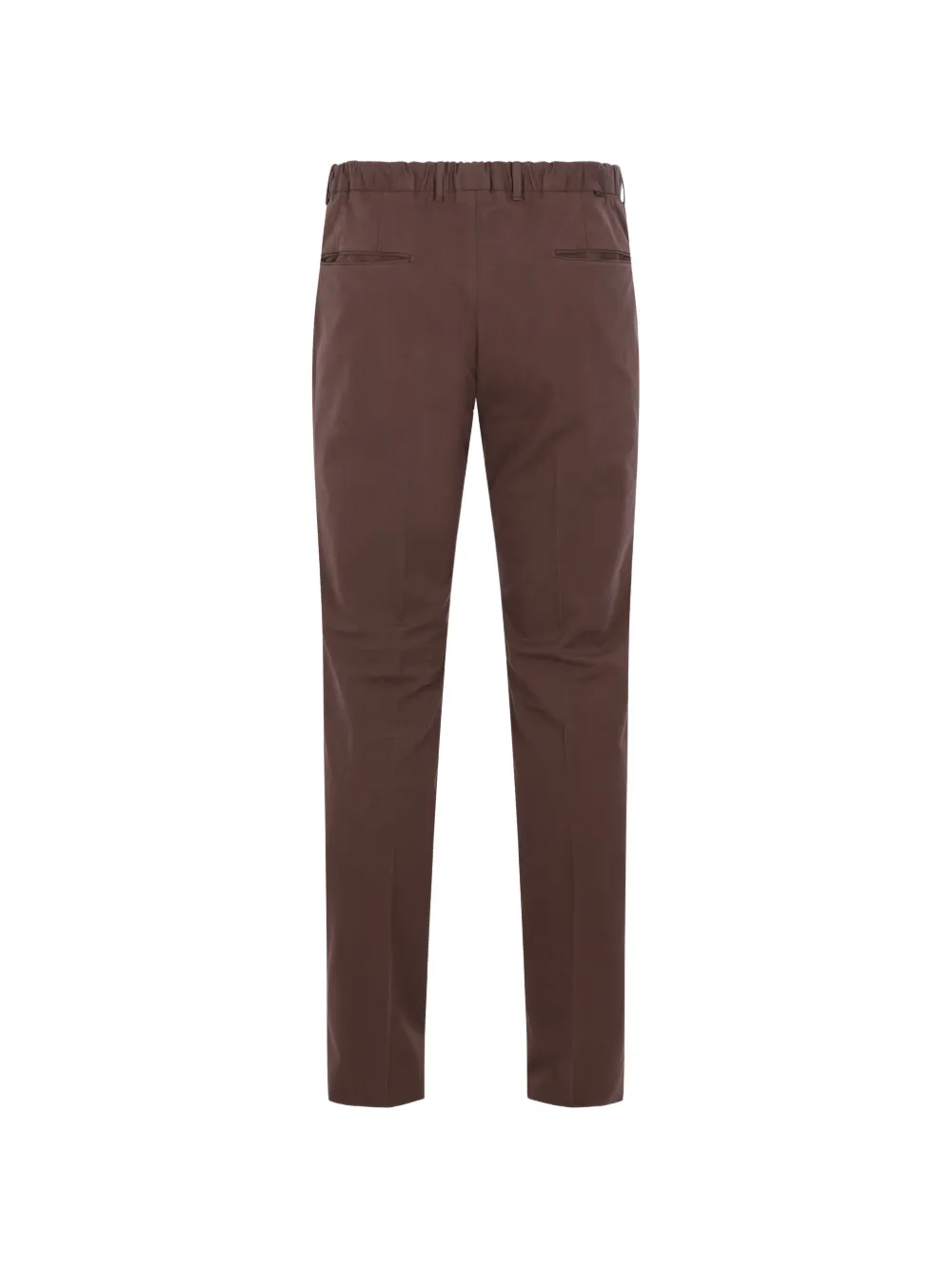 Incotex Broek met elastische tailleband Bruin
