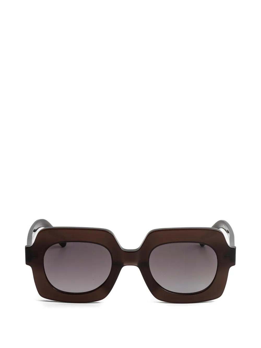 Kaleos Beaumier oversized sunglasses - Braun