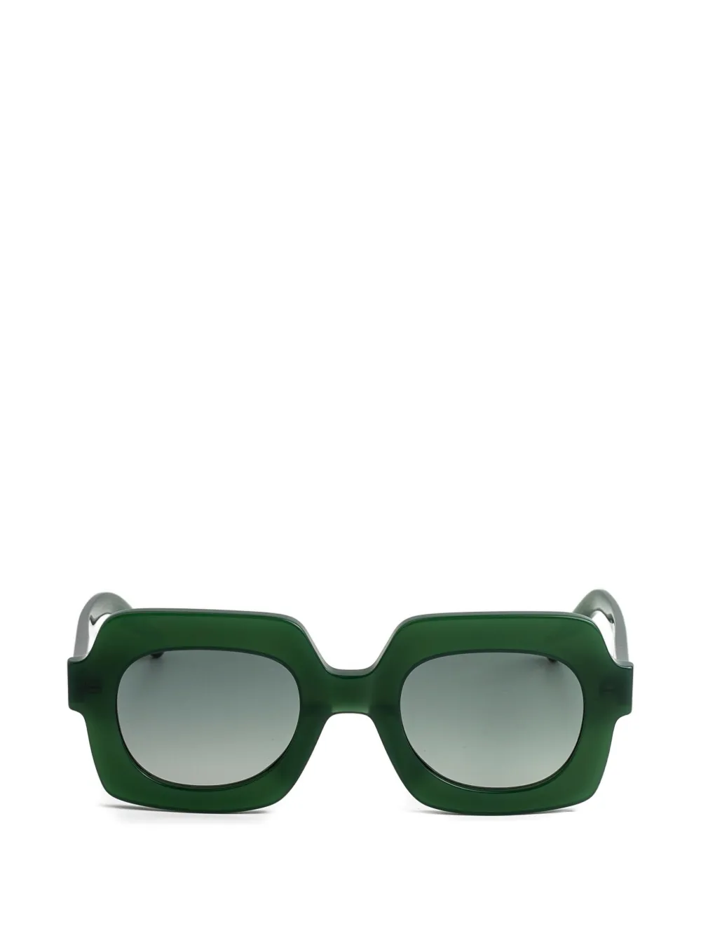 Kaleos Beaumier oversized sunglasses - Verde