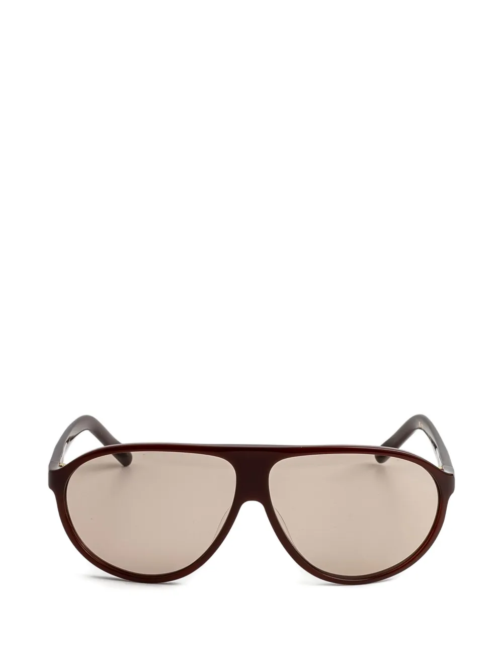 Kaleos Withers browline-design sunglasses - Marrone