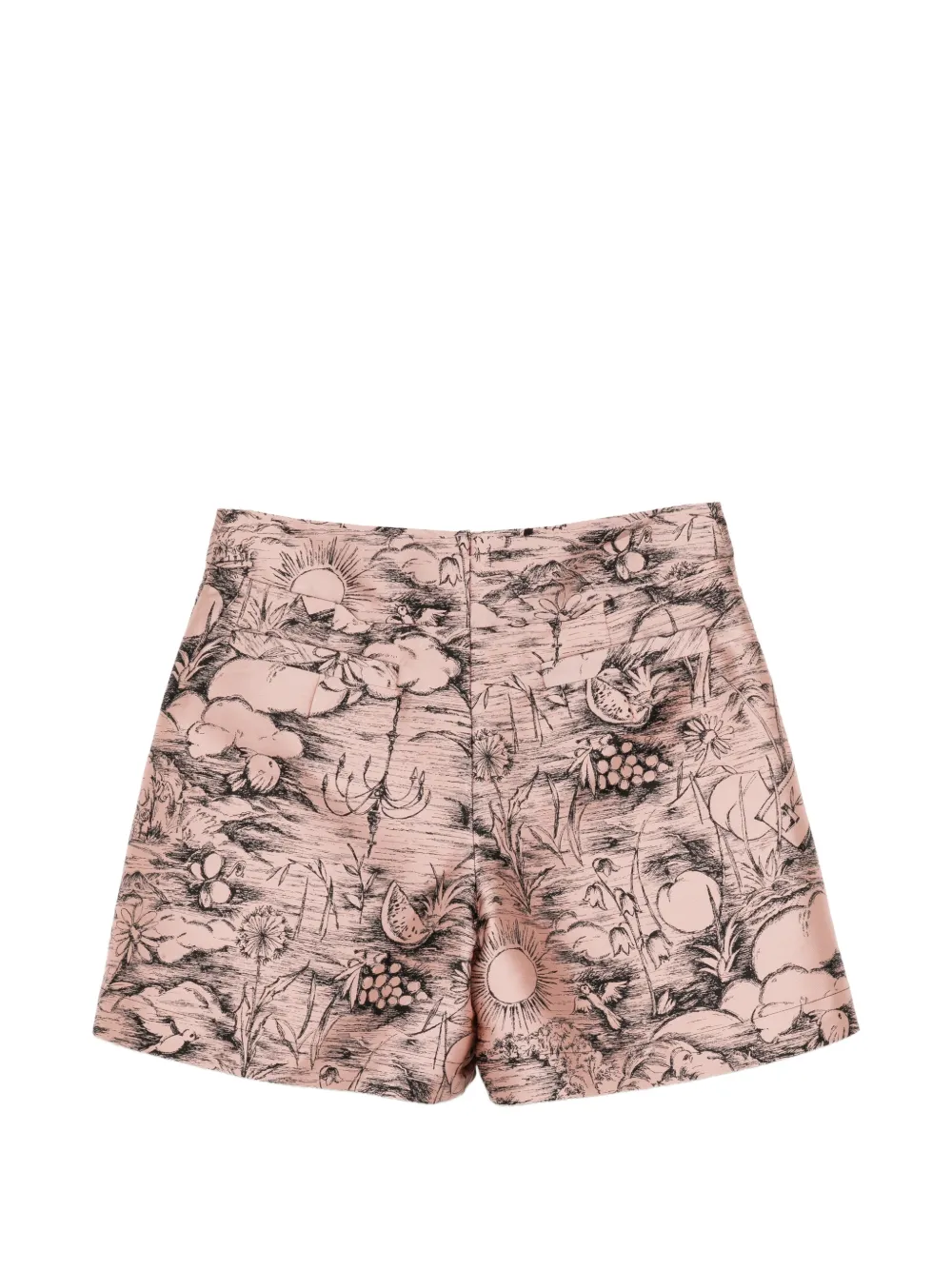 SHIATZY CHEN Shorts met jacquard Roze