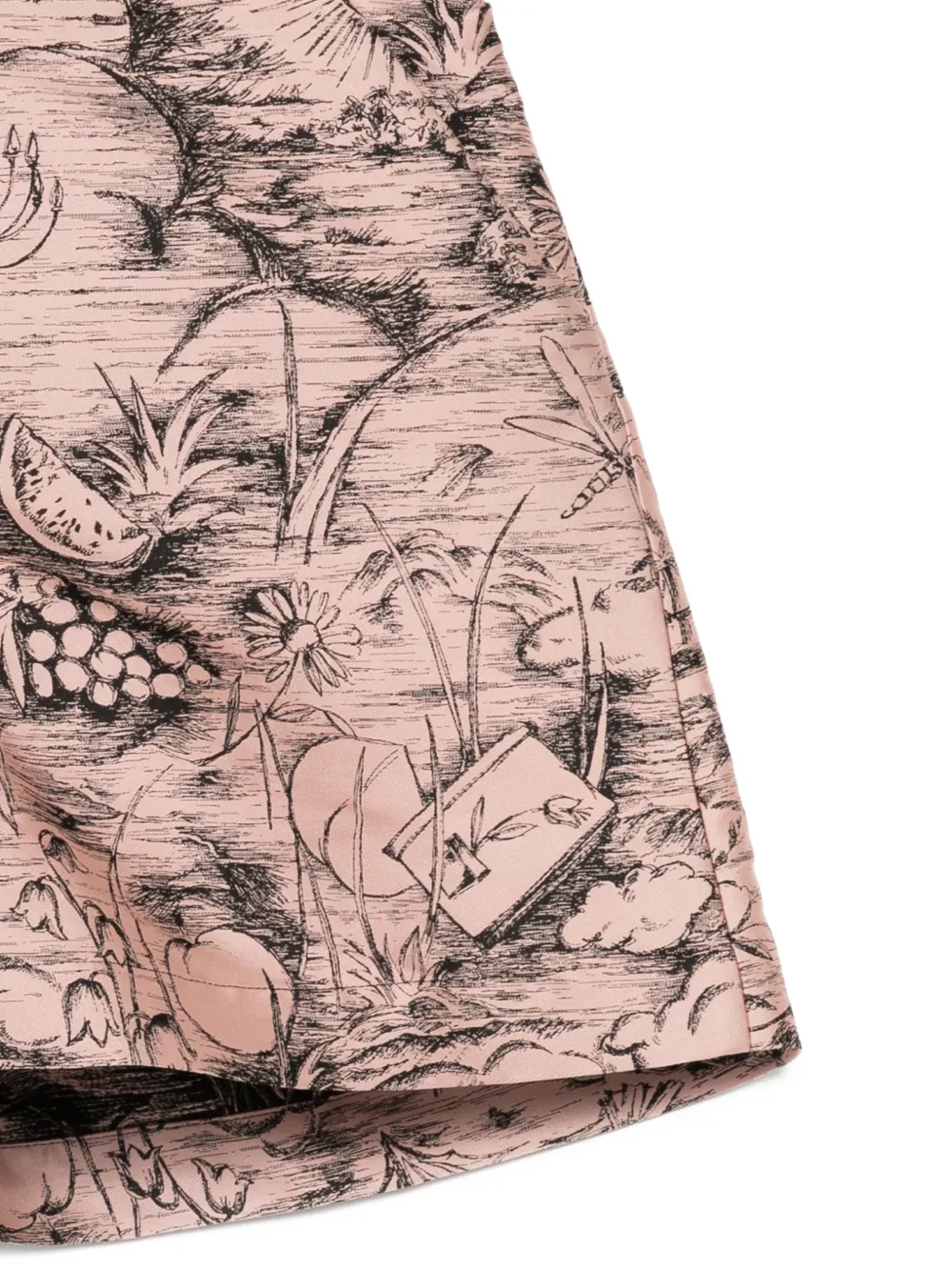 SHIATZY CHEN Shorts met jacquard Roze