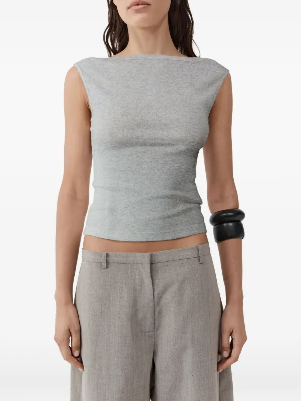 St. Agni Ballerina Top in Grey