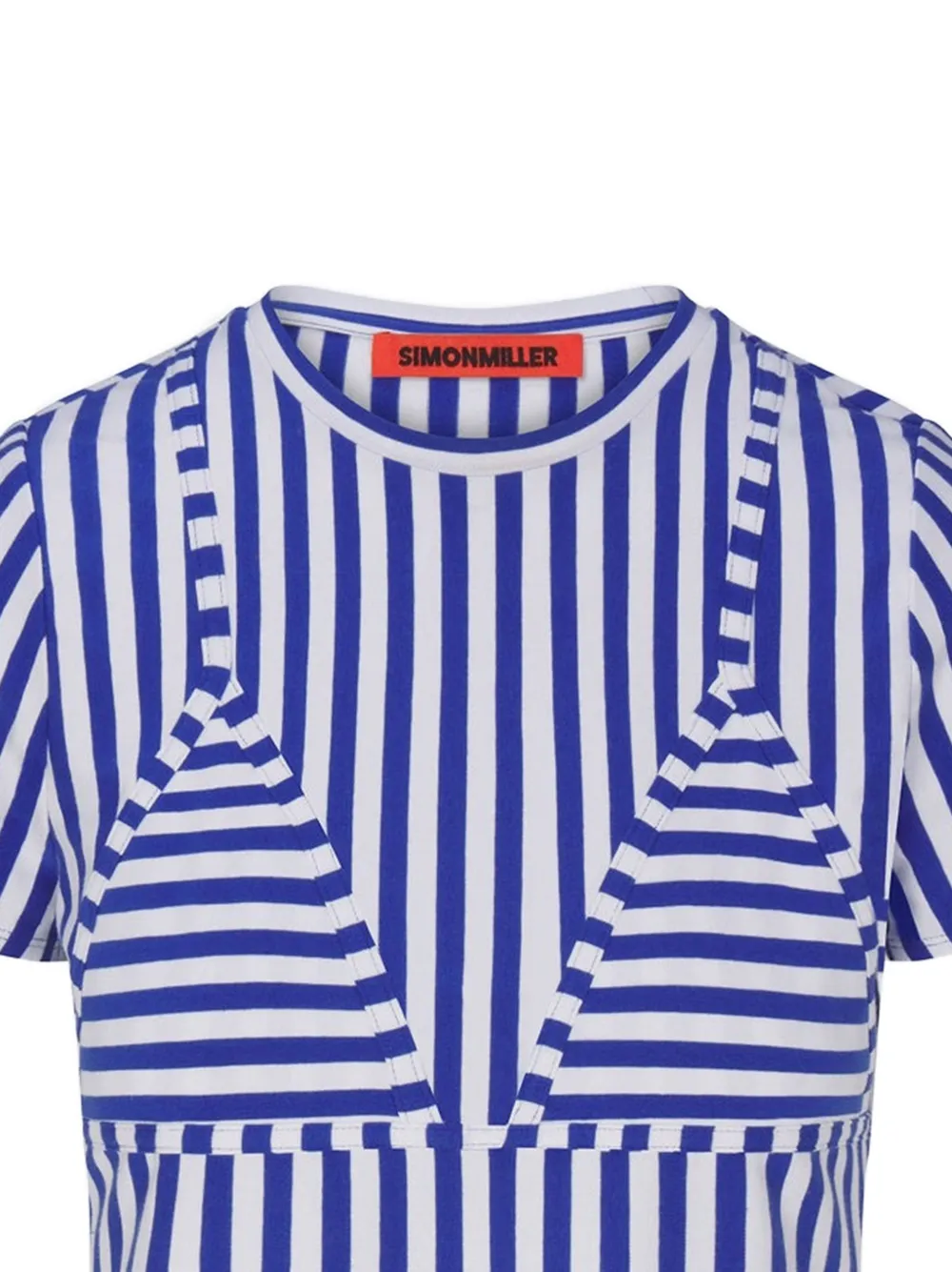  Simon Miller Camiseta A Rayas - Azul 