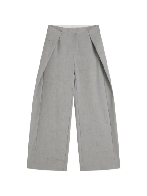 St. Agni tailored fold trousers