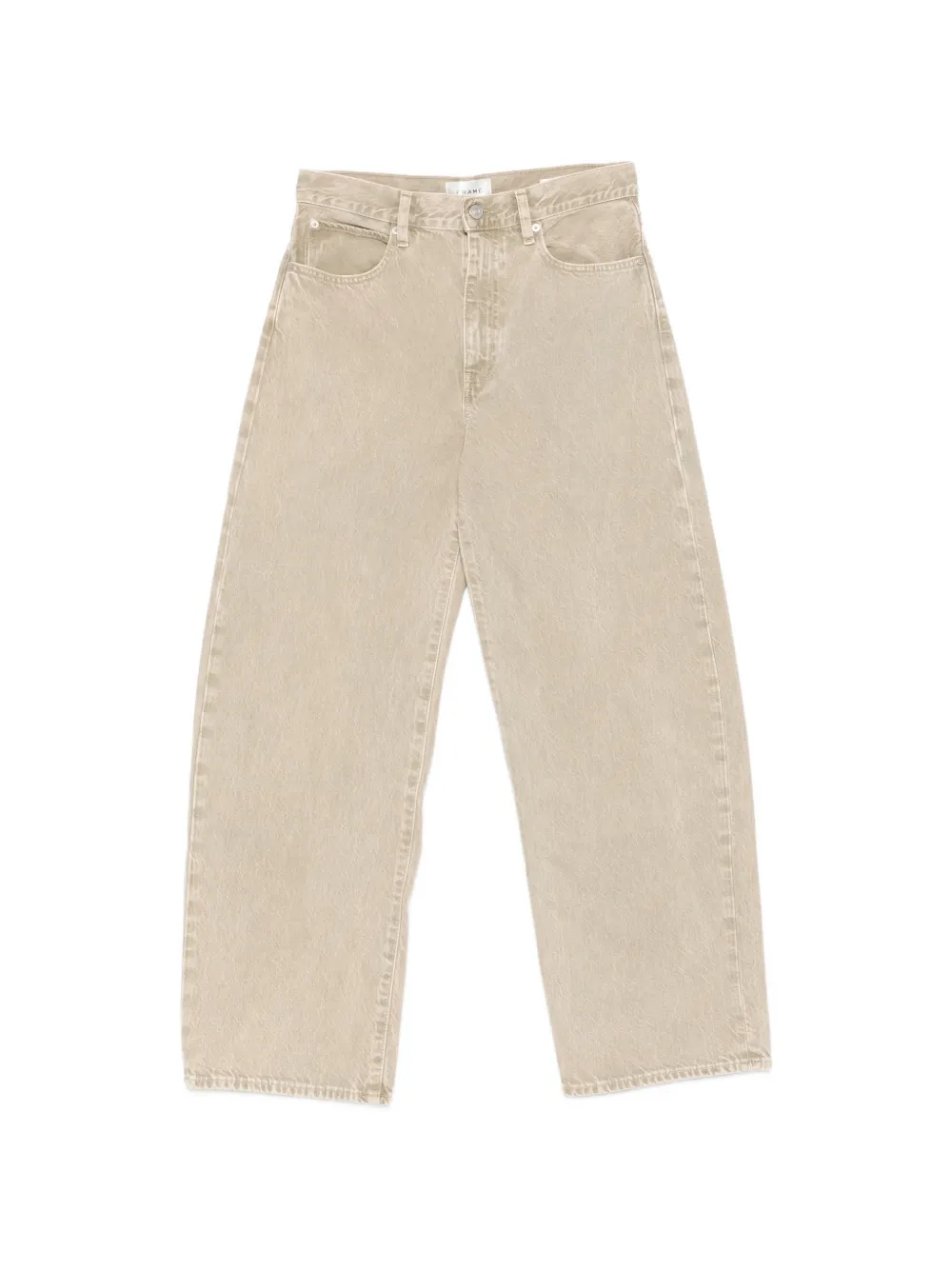FRAME The Bow wide-leg jeans - Toni neutri