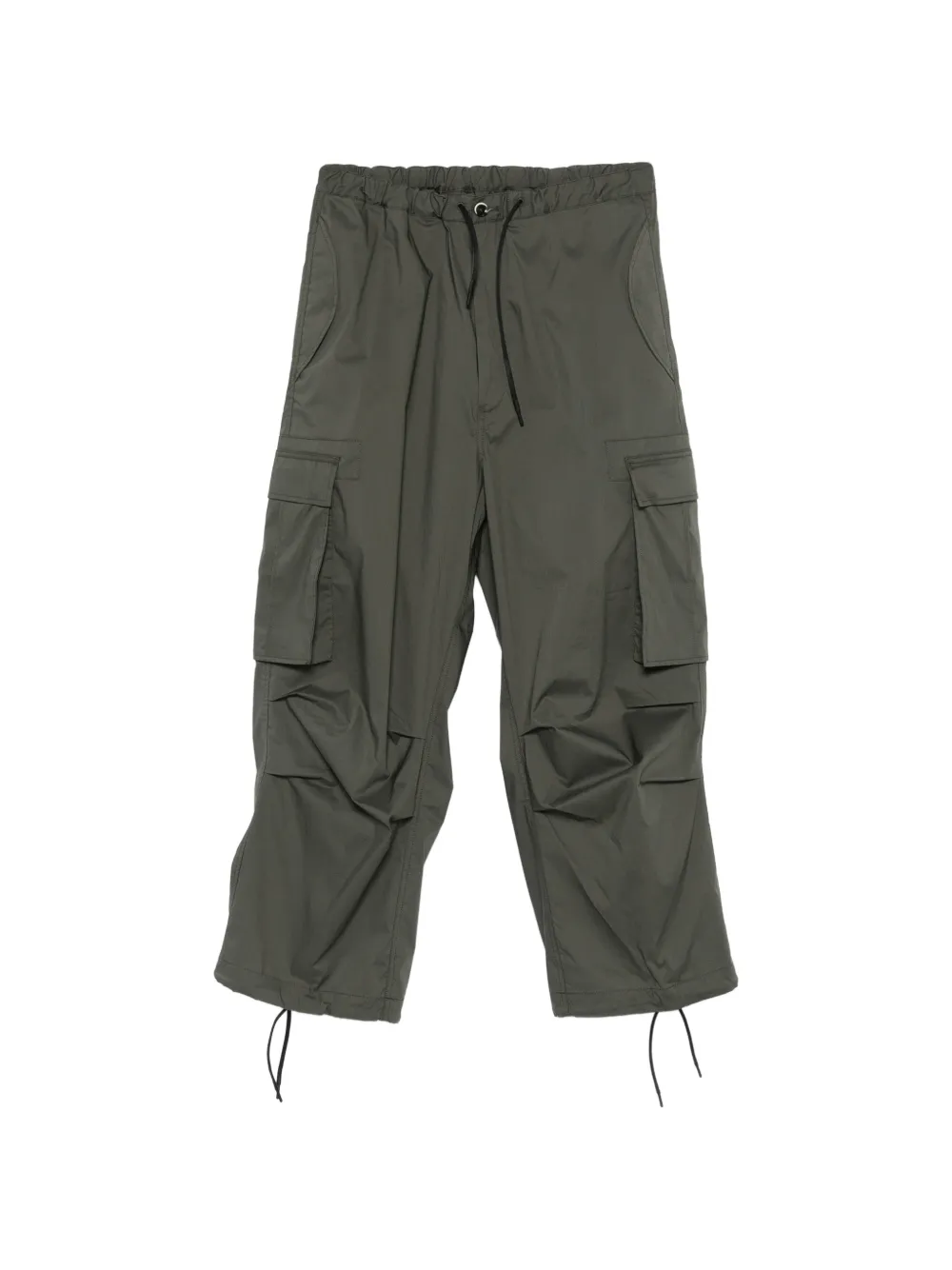 Nine In The Morning cargo-pockets trousers - Verde