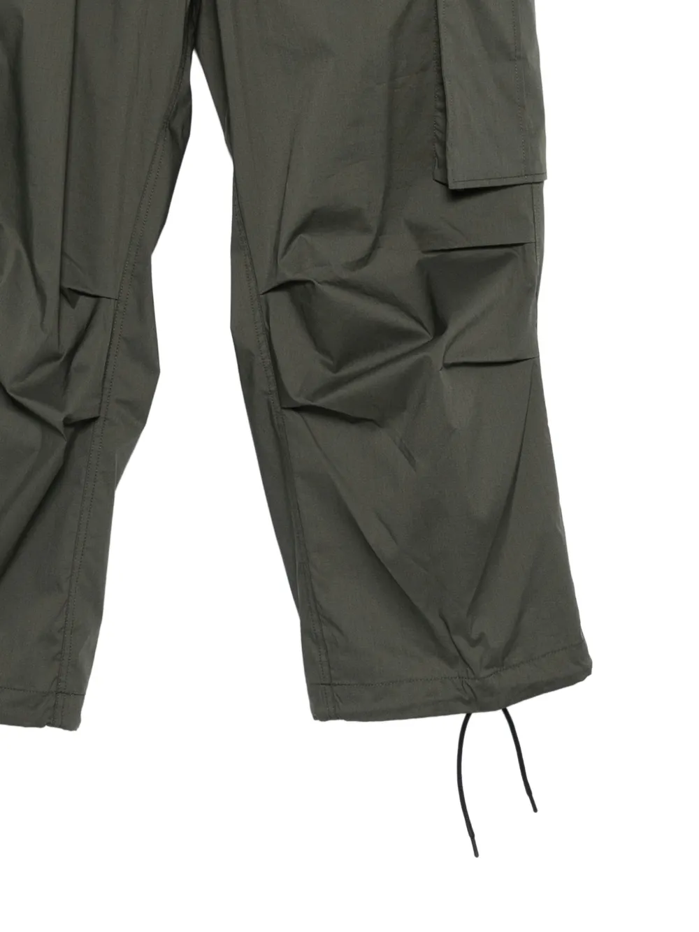 Nine In The Morning Broek met cargo zak Groen