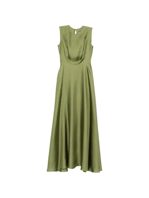 CO.GO sleveeless crew neck maxi dress