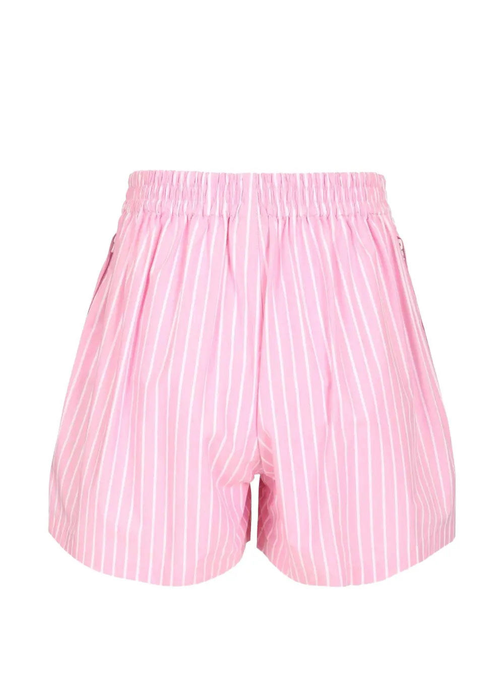 Balenciaga striped cotton shorts - Rosa