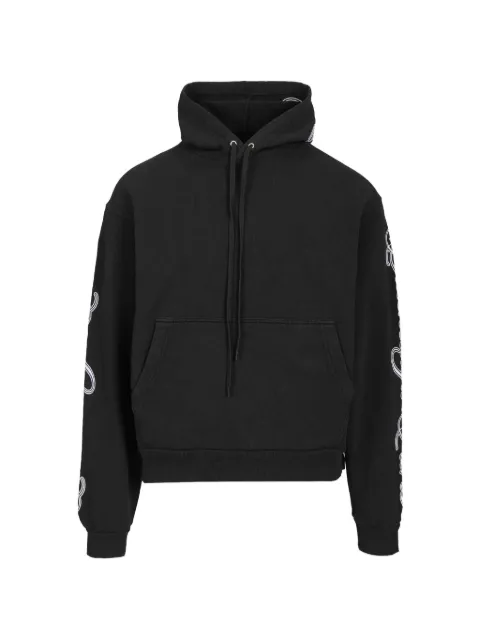 Balenciaga cursive oversized hoodie