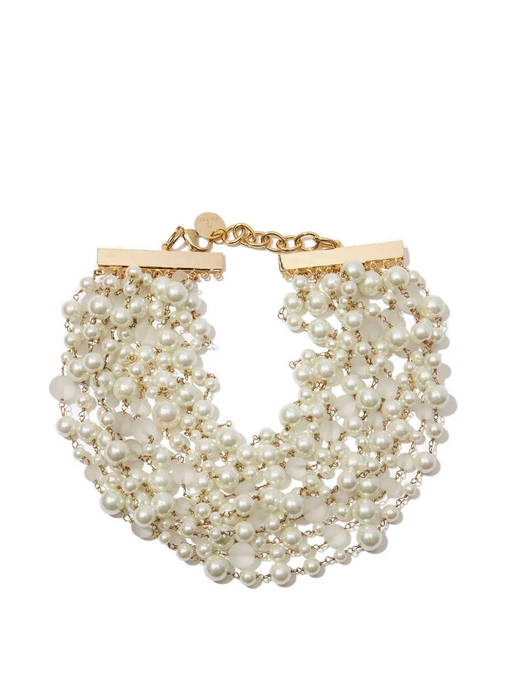 Silvia Gnecchi Marlon faux-pearl necklace - Oro